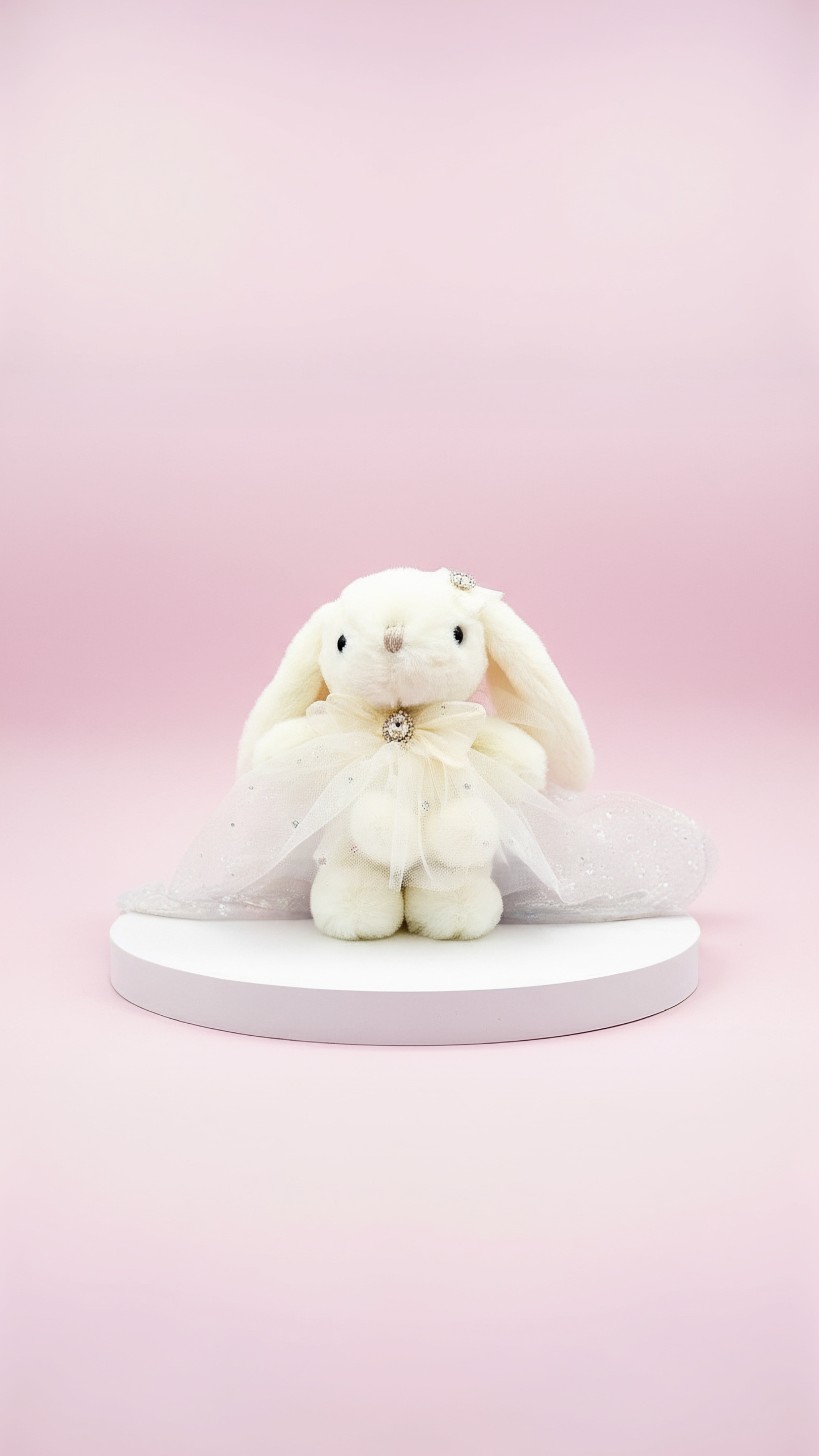 Softie Squad Bunny Rabbit Key Ring & Bag Charm
