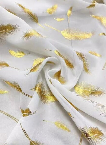 Feather Shimmer Scarf Pack of 12
